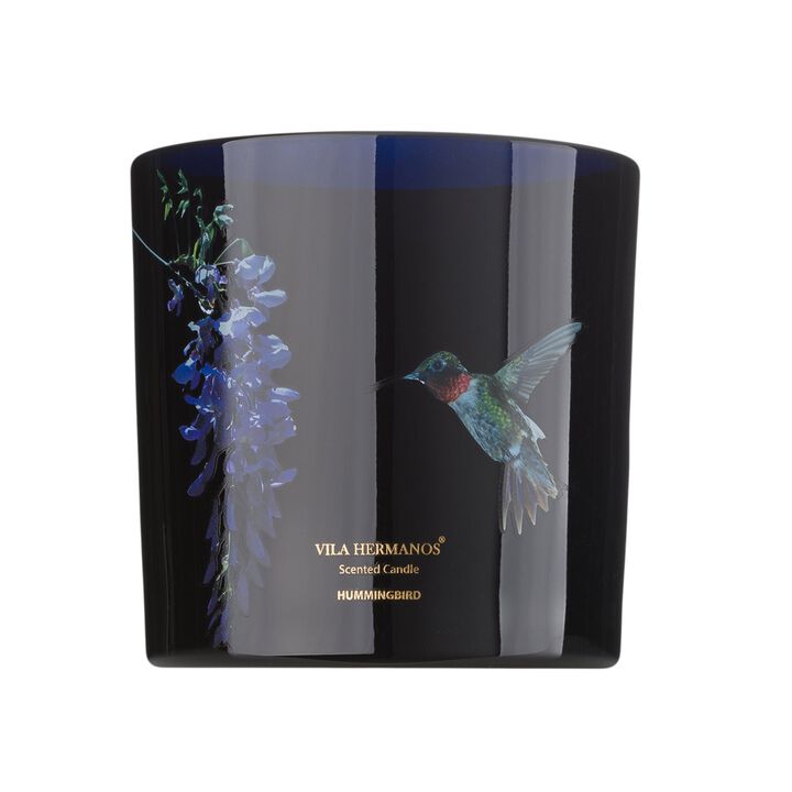 Candle in Jar JUNGLETOPIA COLIBRI HUMMINGBIRD 650gr 4.92 diam. X 4.92 in