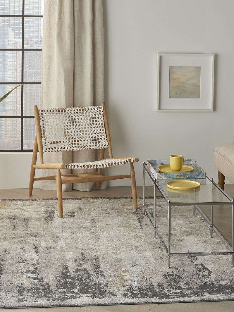 Tangra TNR05 Cream/Gray 4' x 6' Rug