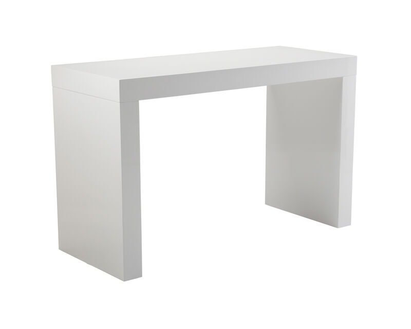Northgate High Gloss White Counter Table image number 3