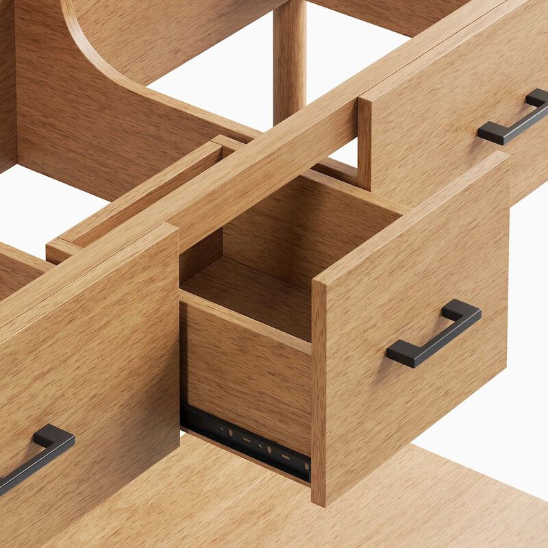 Modway 48” Double Sink Bathroom Vanity Cabinet (Sink Basin Not Included)