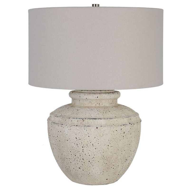 Uttermost Artifact Aged Stone Table Lamp image number 0