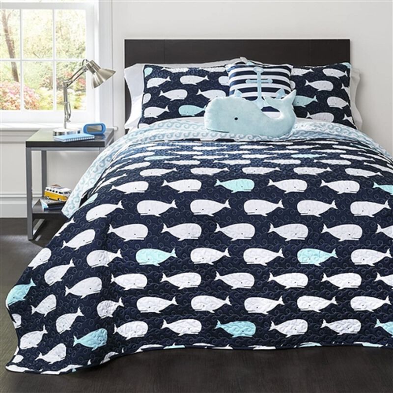 5-Piece Cotton Clip Dot Comforter Set, Premium Softness and Style