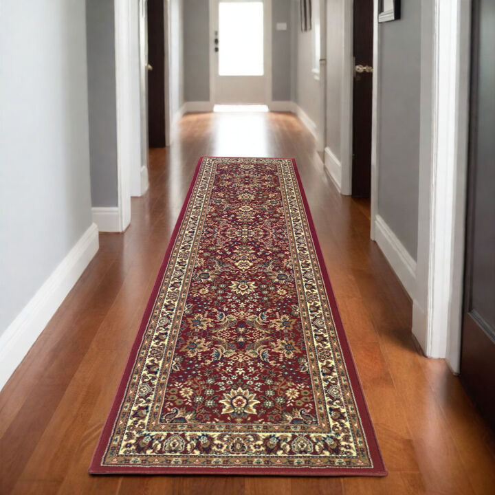 HomeRoots Oriental Runner Rug
