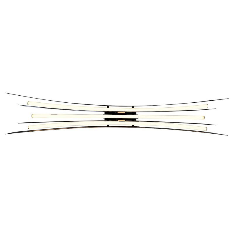 CWI Lighting Solara Integrated LED Black Chandelier