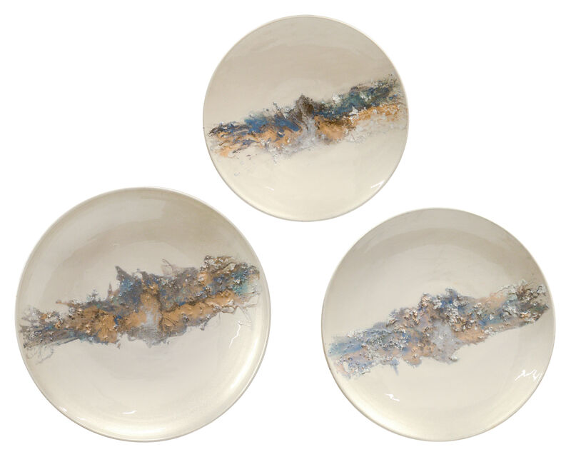 Azure Wall Art (Set Of Three)