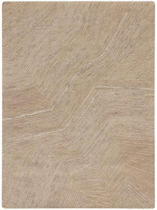 Pure Angles ANG01 Camel 3'9" x 5'9" Rug
