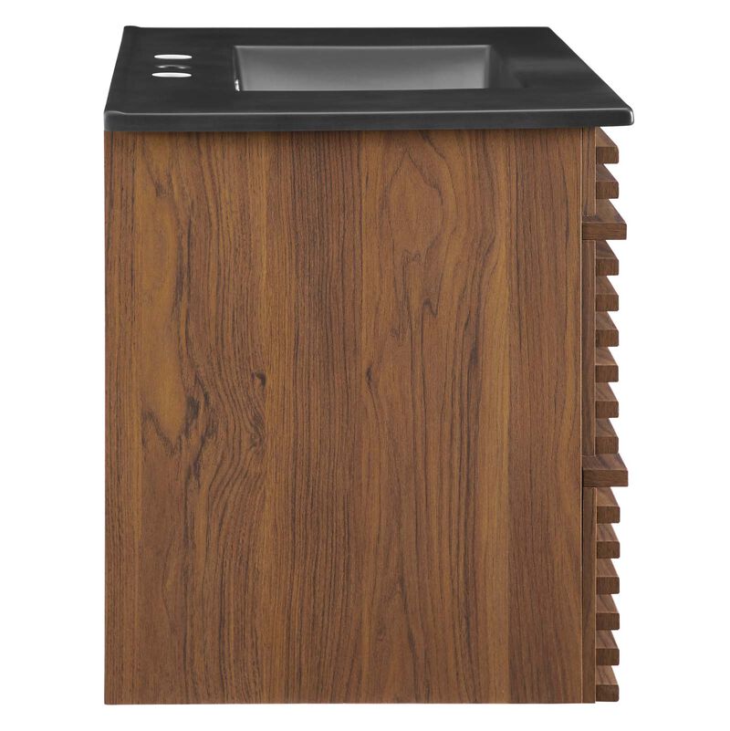 Render 36" Wall-Mount Bathroom Vanity image number 5