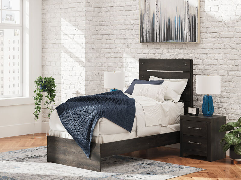 Delmorta Twin Panel Bed image number 1