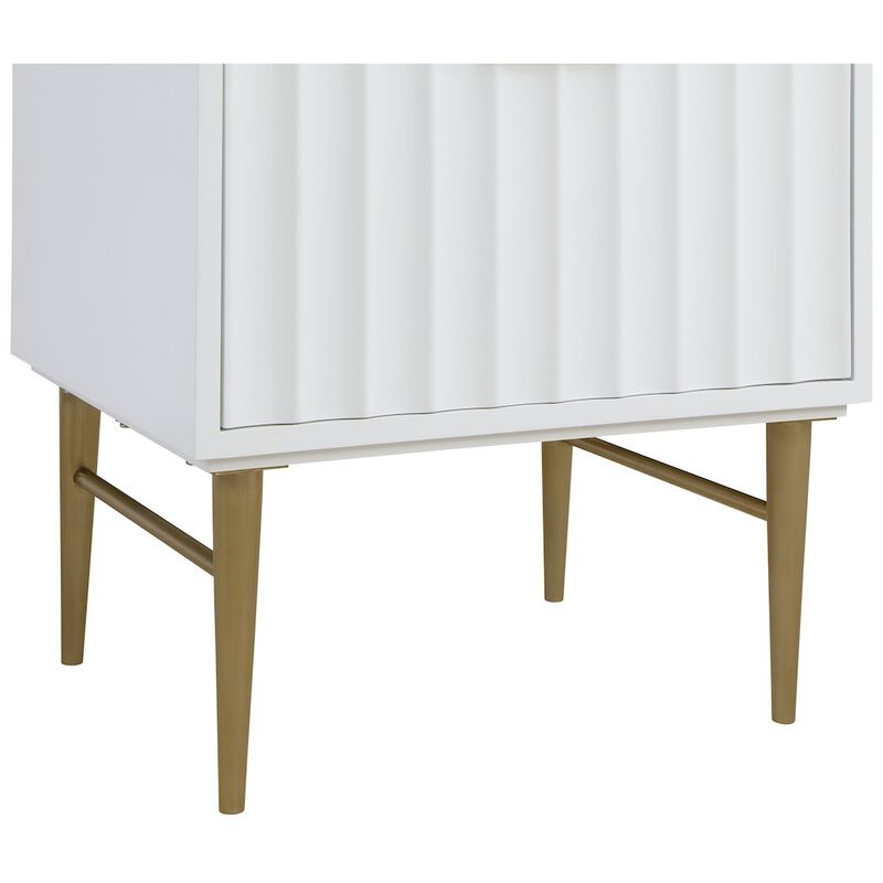 Meridian Furniture Modernist White Bathroom Vanity