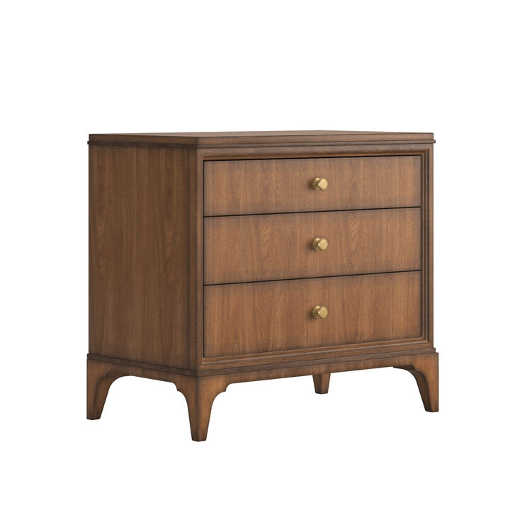 Harbor 3 Drawer Nightstand