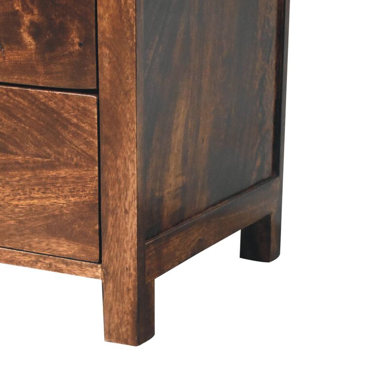 Artisan Furniture Solid Wood California Walnut Naya Bedside