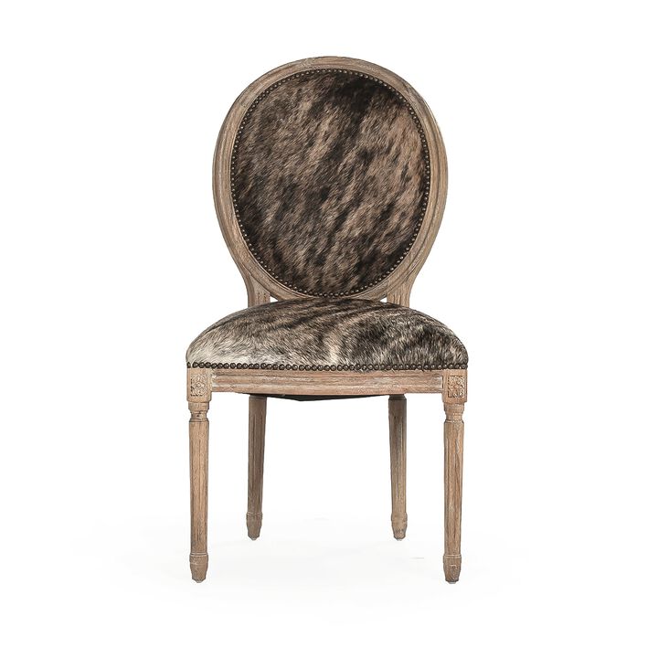 Medallion Cowhide Chair B004 E272 Cow ED