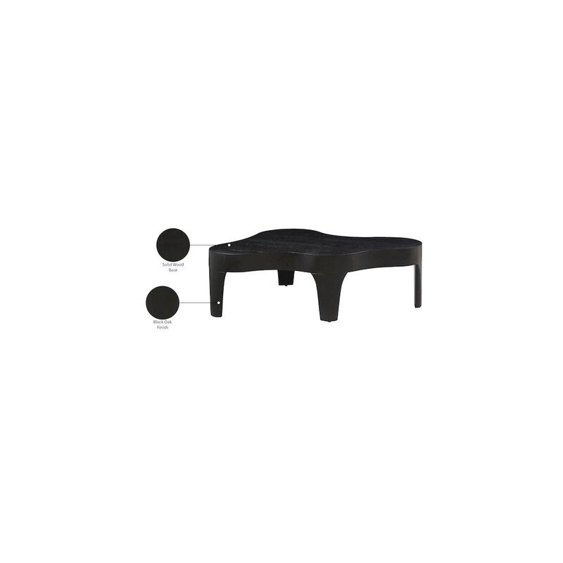 Meridian Furniture Oakley Black Coffee Table