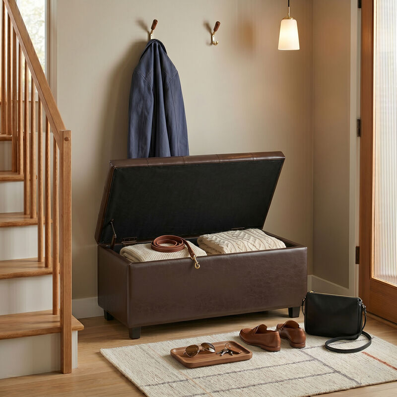 Cosmopolitan Storage Ottoman image number 2