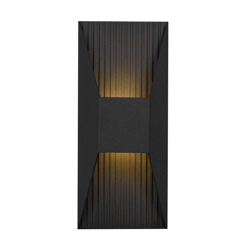 Ribbed 12 inch LED Wall Sconce image number 0