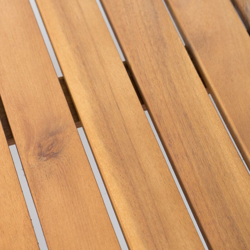 Vidnuk 4-Piece Wood Patio Conversation Set image number 5