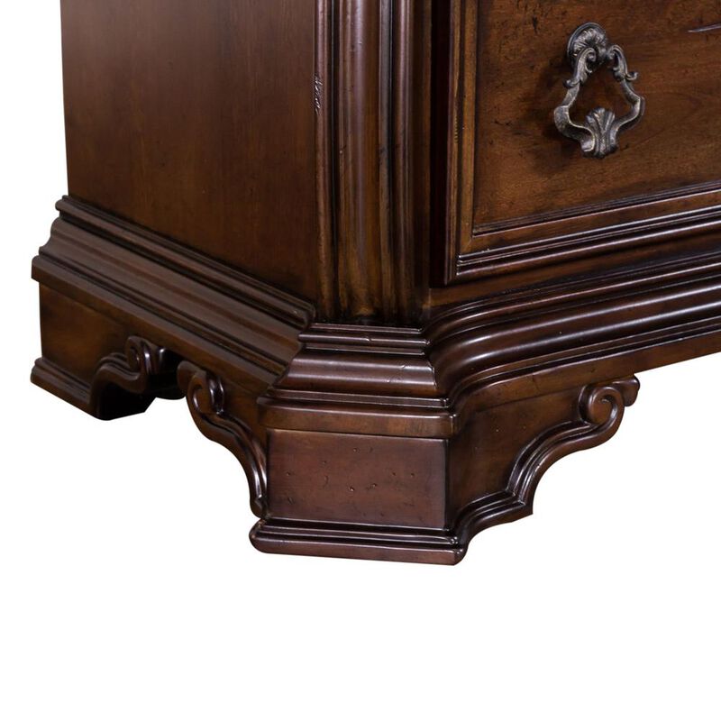 Liberty Furniture Arbor Place 8 Drawer Double Dresser in Brownstone image number 7