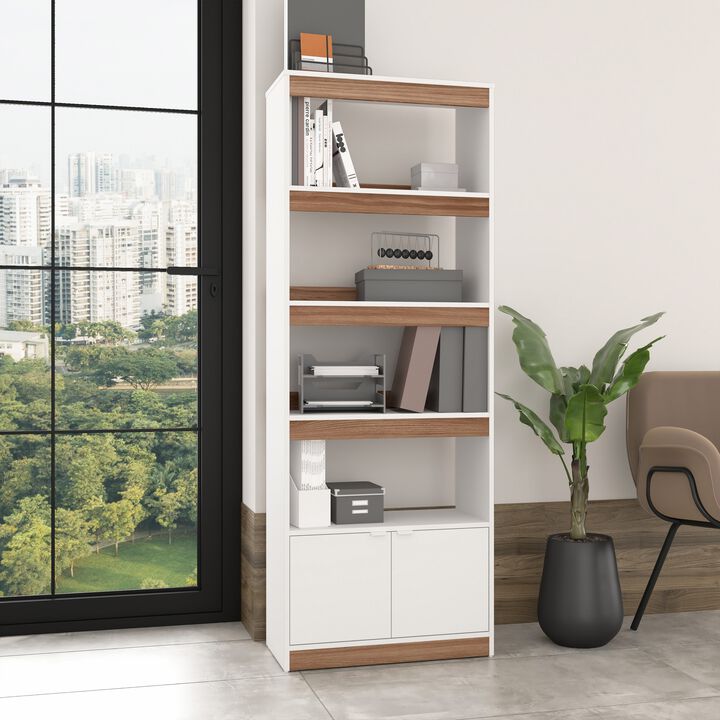 Ratzer White Bookcase