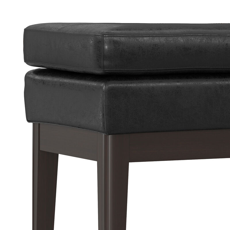 Simpli Home Carlson Small Ottoman Bench image number 6