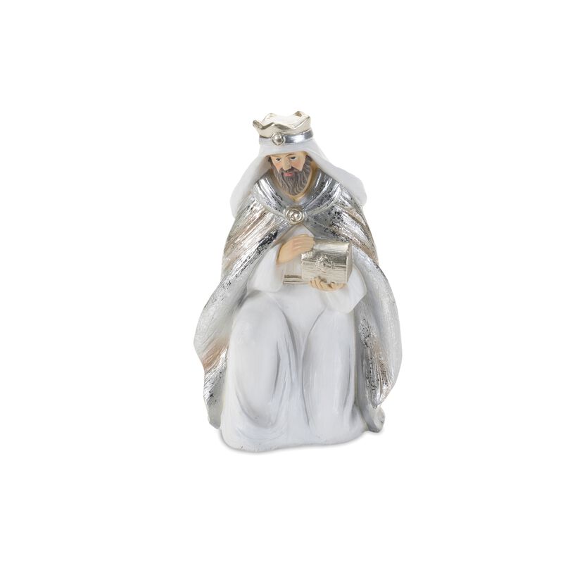 6-Piece Nativity Figurine Set – Holiday Holy Family Christmas Scene for Tabletop, Mantel, or Religious Decor