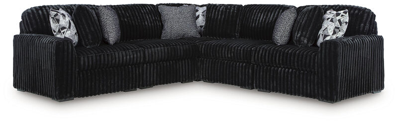 Midnight-Madness 5-Piece Sectional image number 0