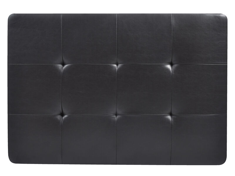 Revere Faux Leather Upholstered Storage Ottoman image number 4