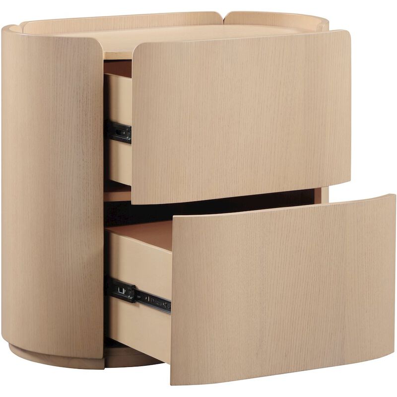 Meridian Furniture Everett Natural Night Stand