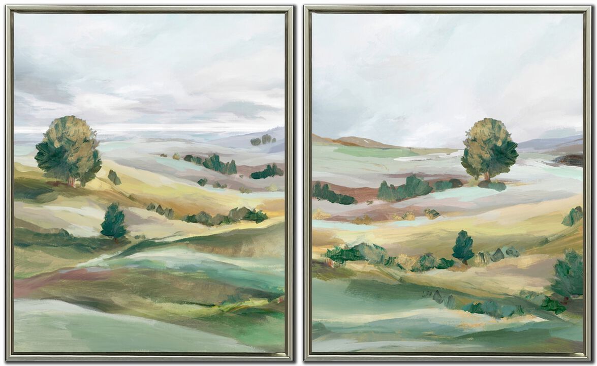 Green Pastures (Set of 2)