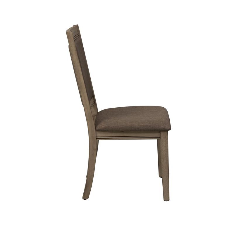 Liberty Furniture Sun Valley Upholstered Side Chair (RTA)-Set of 2 in Sandstone image number 3