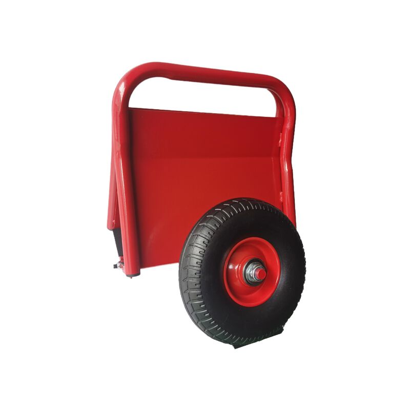 ELEMENT ACE Heavy Duty 1000 LBS Load Capacity Panel Slab Dolly with 10 Inch Solid Rubber Tires Auto Clamp Design for Drywall Sheet Door Material All Terrain Movement image number 1