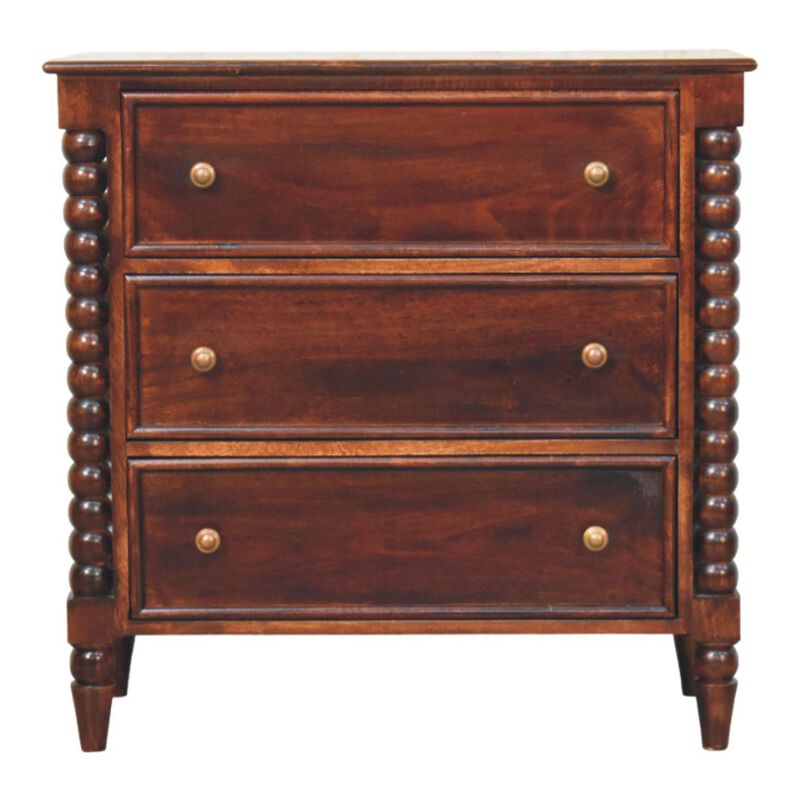 Artisan Furniture Solid Wood Barclay 3 Drawer Chest image number 0