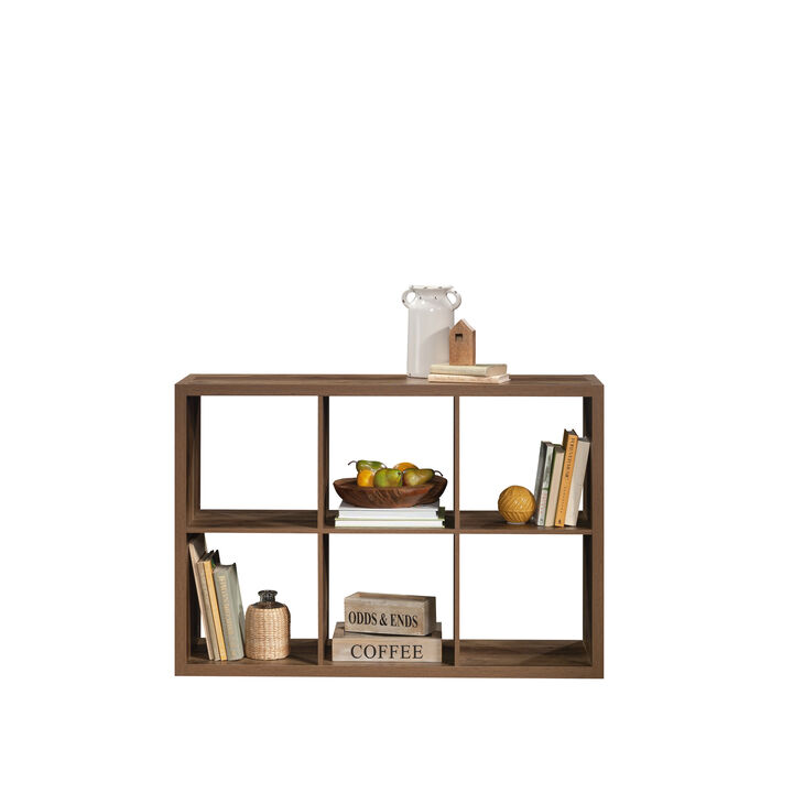 6-Cube Organizer Storage Bookcase, Brown