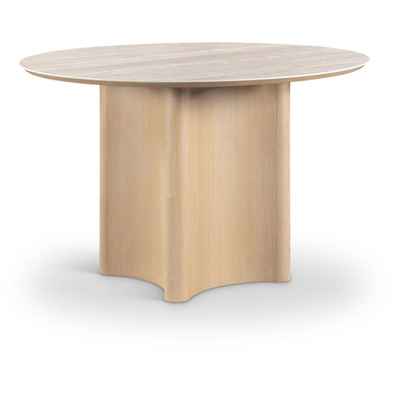 Meridian Furniture Corvina Natural Oak Veneer Dining Table