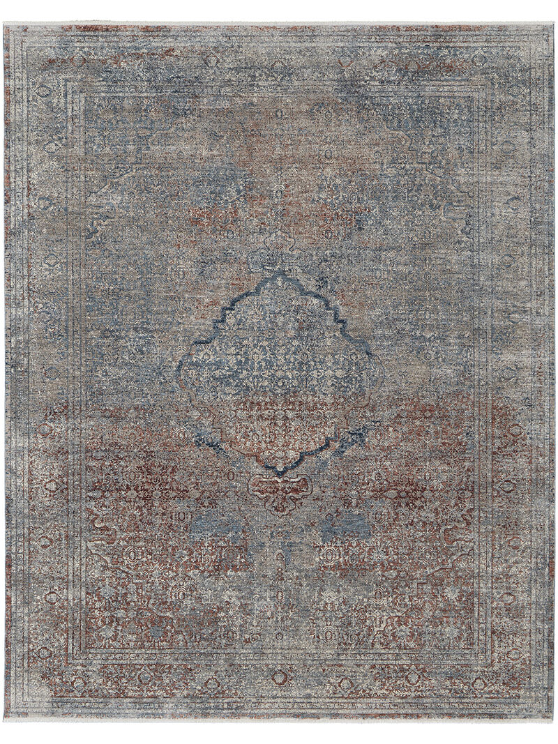 Marquette 39GVF Blue/Red/Gray 7'10" x 9'10" Rug