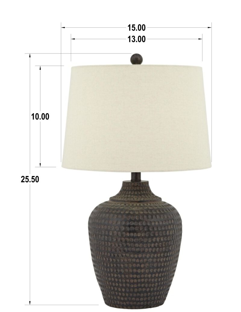 Alese Brown Table Lamp