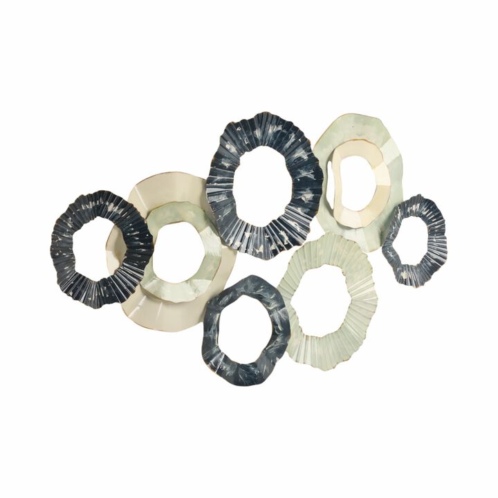Open Cut Out Discs Metal Wall