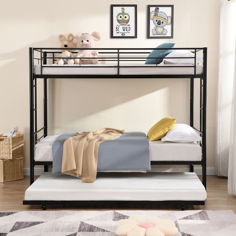 Merax Twin Over Twin Over Twin Triple Bunk Bed
