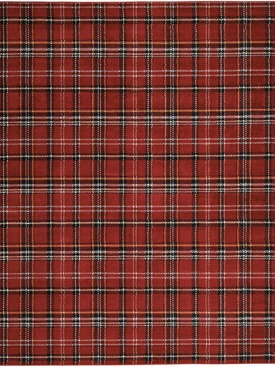 Grafix GRF03 Red 9' x 12' Rug