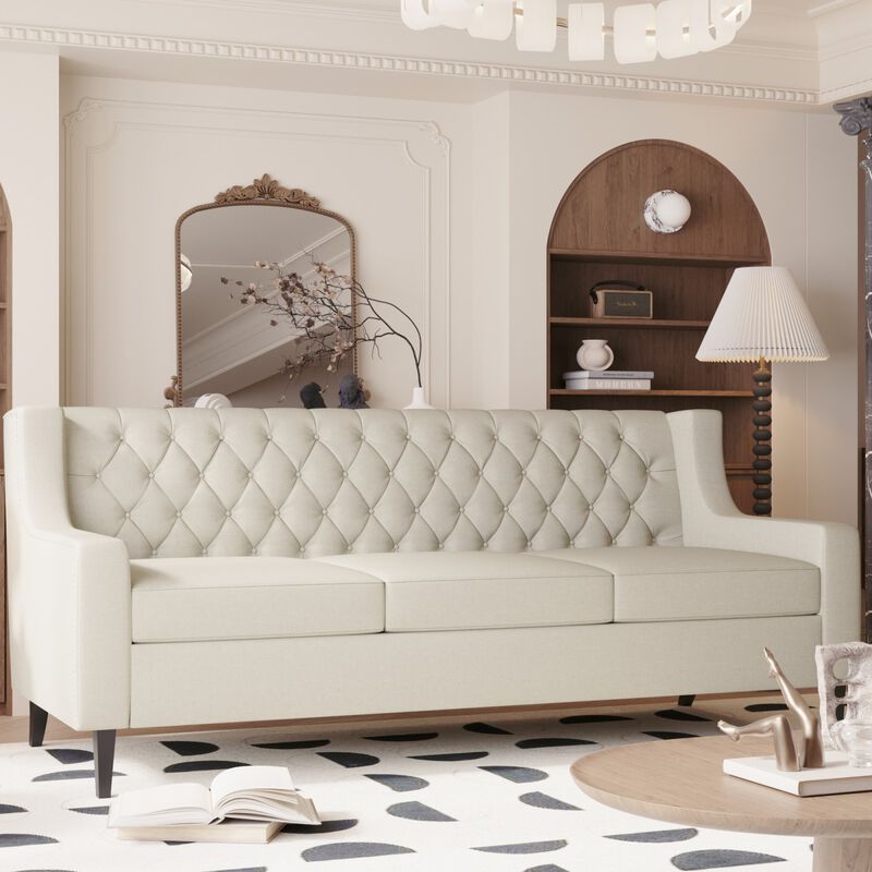 Clard Upholstered Comfy Sofa image number 2