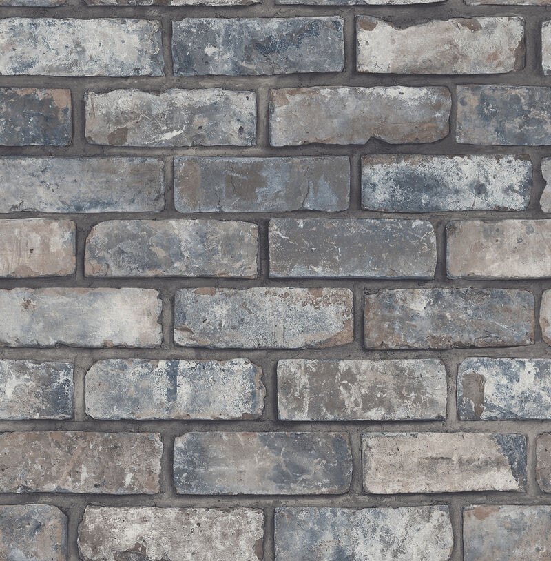 Darren Grey Loft Brick Wallpaper image number 0