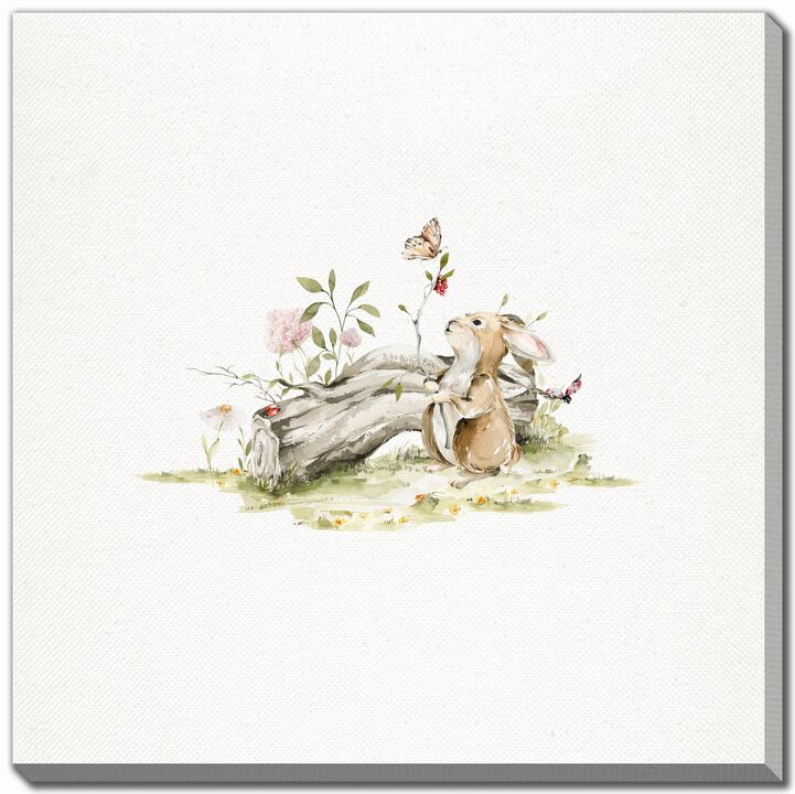 Bunny And Butterfly Delight