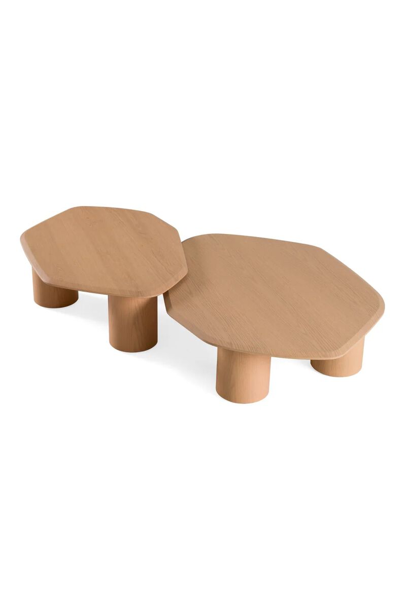 White Oak Coffee Tables (2) | OROA Modern Seymour image number 4