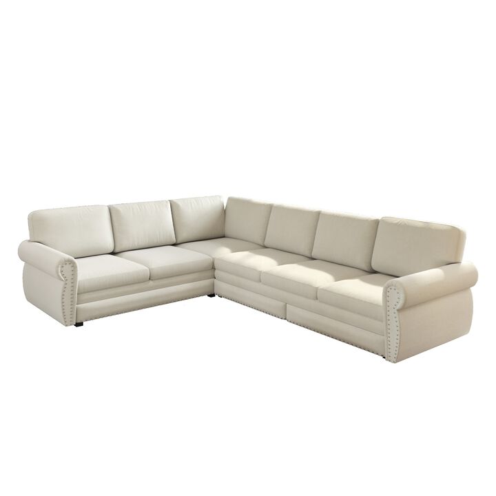 Daker Oversize L-Shaped Sofa