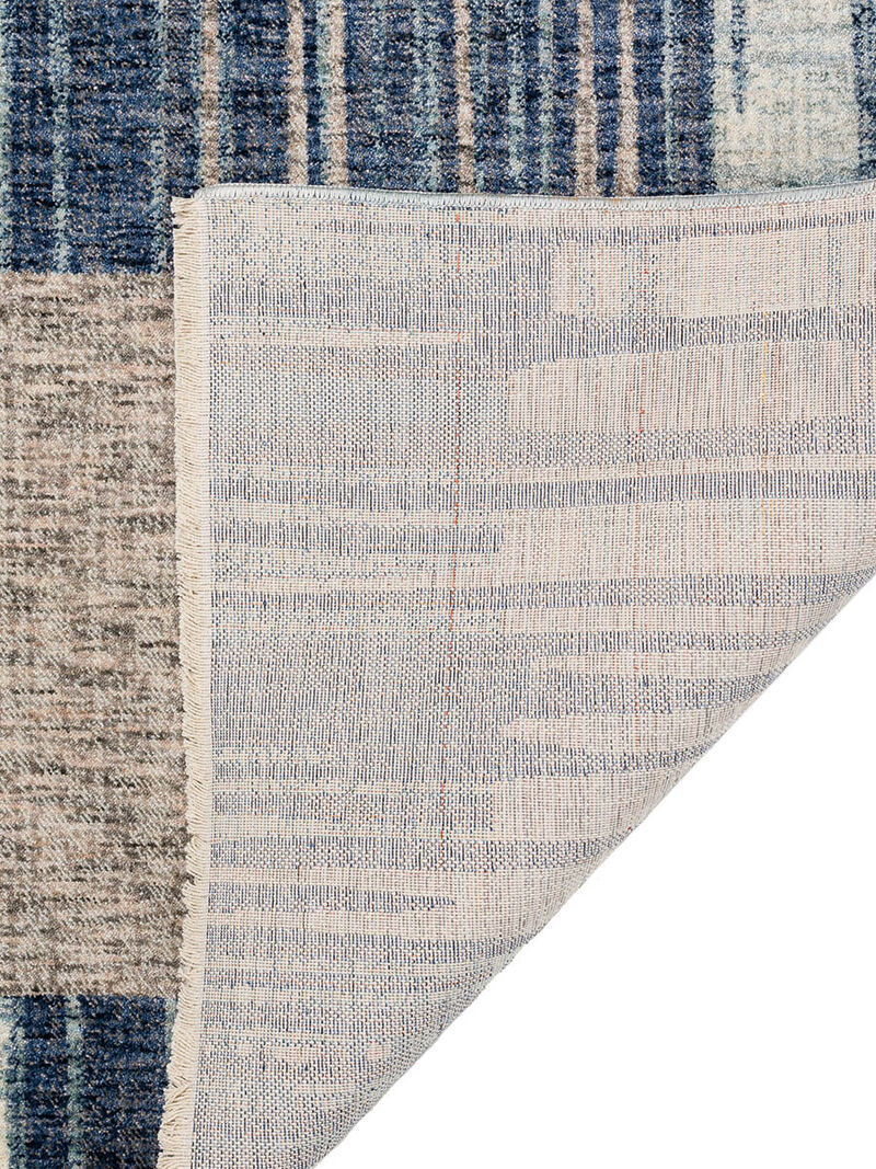 Neola NA11 Navy 3' x 5' Rug