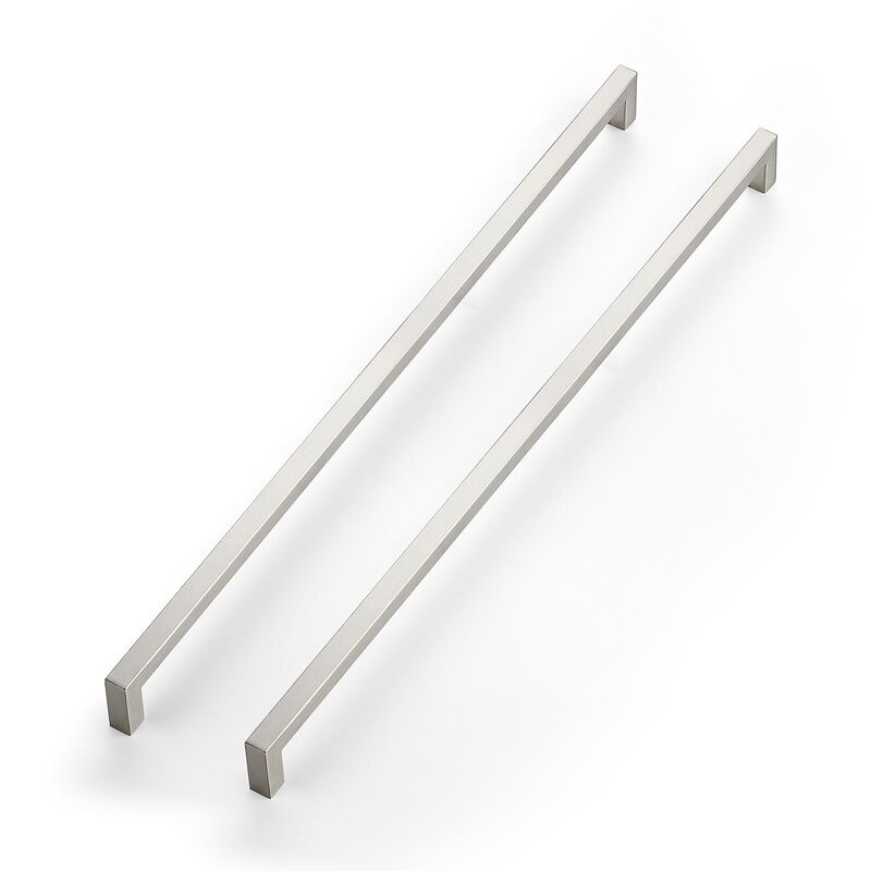JOY DECOR 18 Pack Cabinet Handles,18 Inch Brushed Nickel Cabinet Pulls,Kitchen Cabinet Handles Square Drawer Pulls Stainless Ste