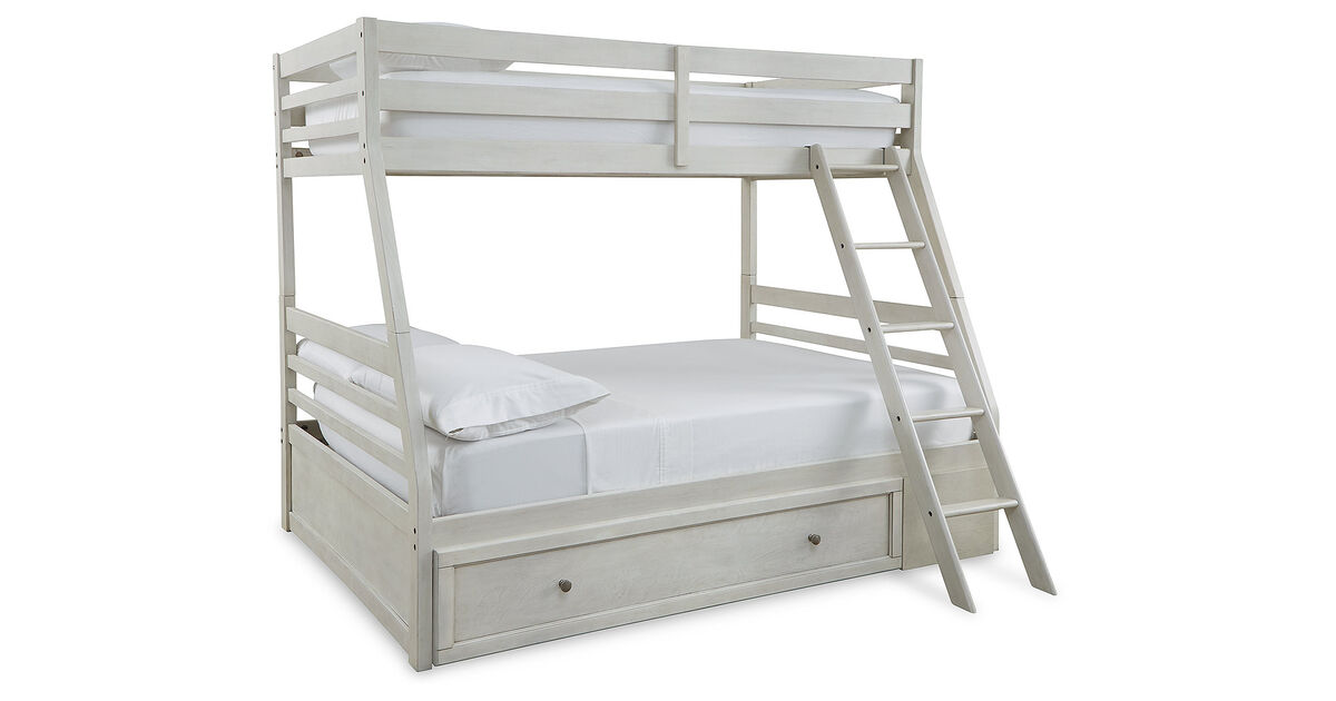 Robbinsdale Twin/Full Bunk Bed with Storage