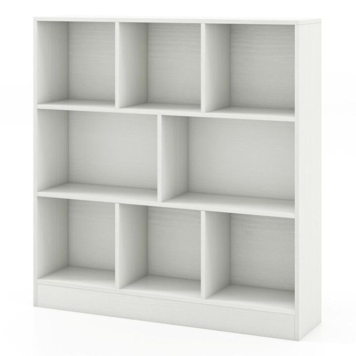Hivvago 8-Cube Freestanding Bookcase for Kids