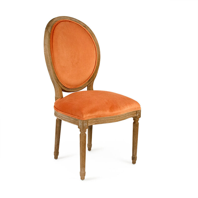 Clementine Velvet Medallion Side Chair image number 0