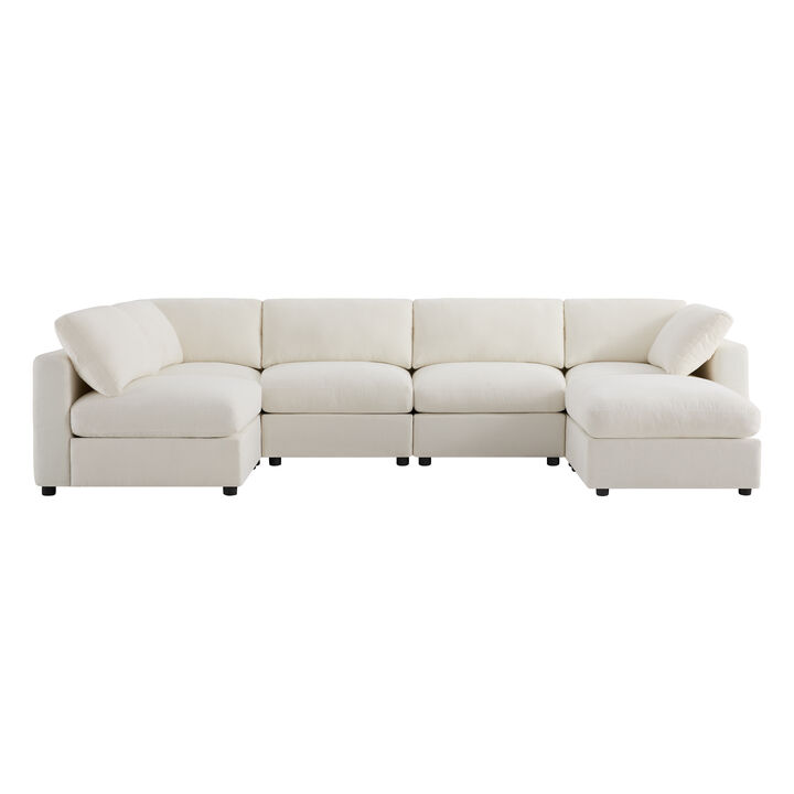 129" Modular Sectional Sofa