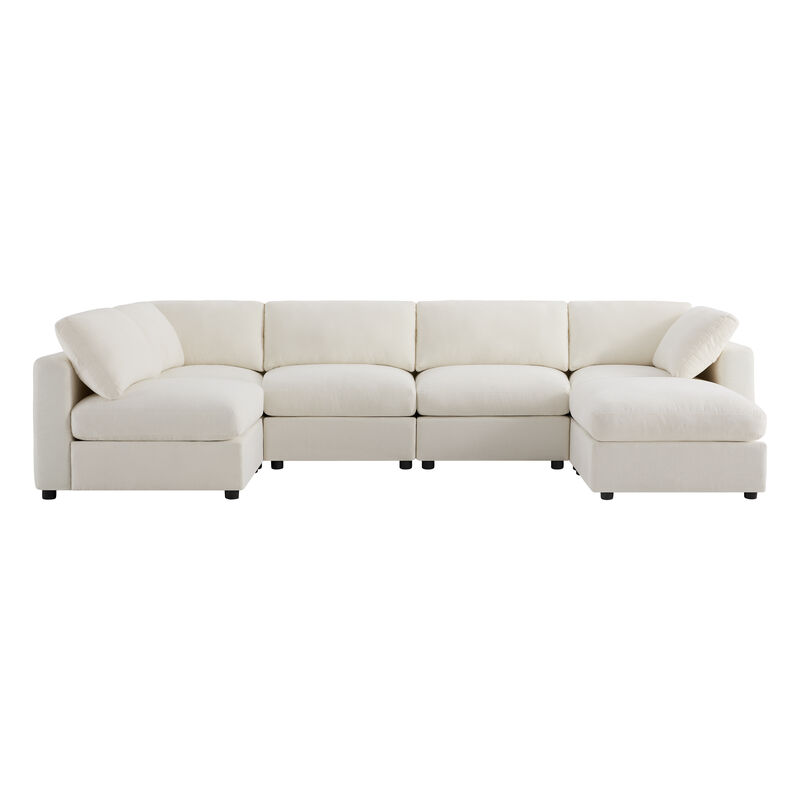 129" Modular Sectional Sofa image number 0